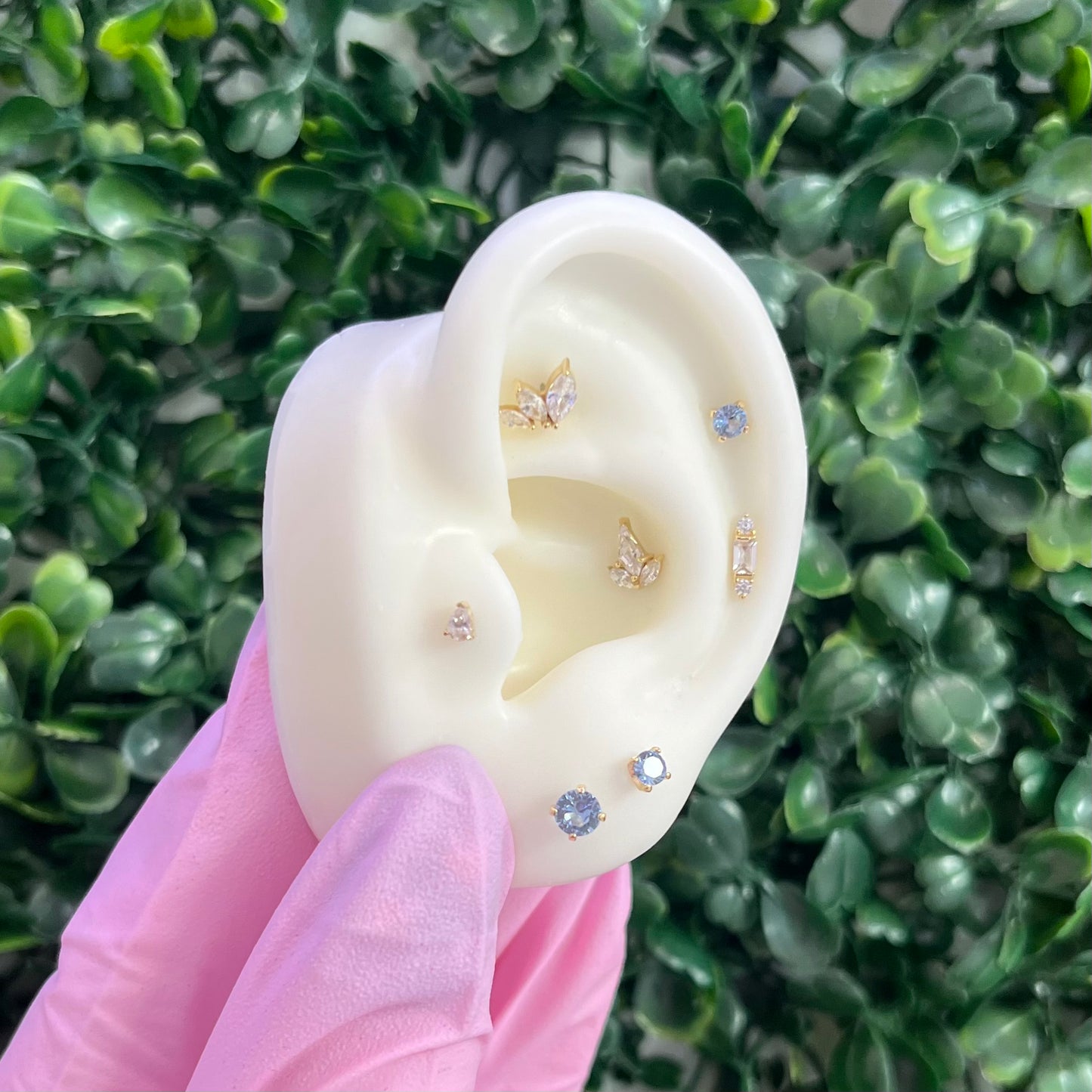 Gilded Petals - Single Earring
