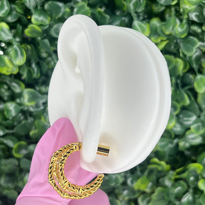 "Savana" in Gold Plated – Sold as a Pair or Individually