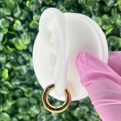 "Ana Maria" Light Pink in Gold Plated – Sold as a Pair or Individually