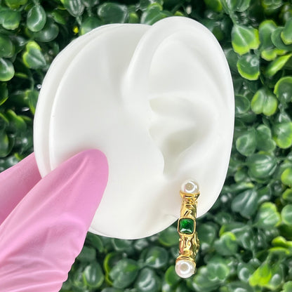 "Pilar" in Gold Plated – Sold as a Pair or Individually