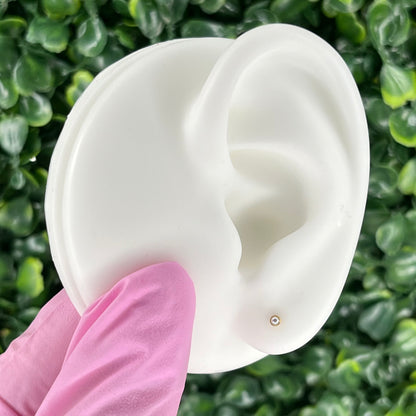 "Mikaela" Pearl in Gold Plated – Sold as a Pair or Individually