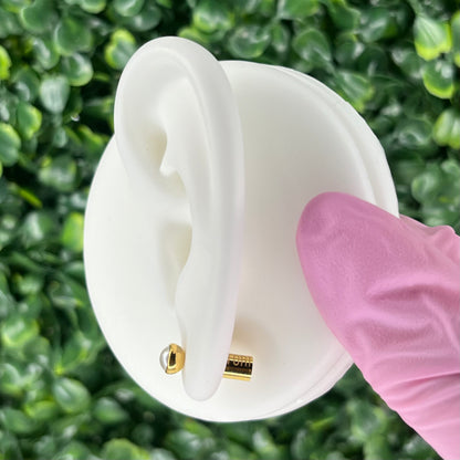 "Mikaela" Pearl in Gold Plated – Sold as a Pair or Individually