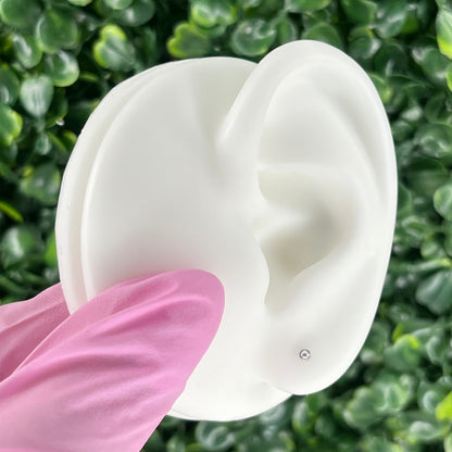 "Mikaela" Pearl in Stainless Steel – Sold as a Pair or Individually
