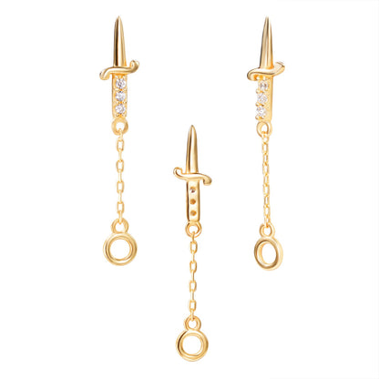 Enchanted Blade - Single Earring Charm