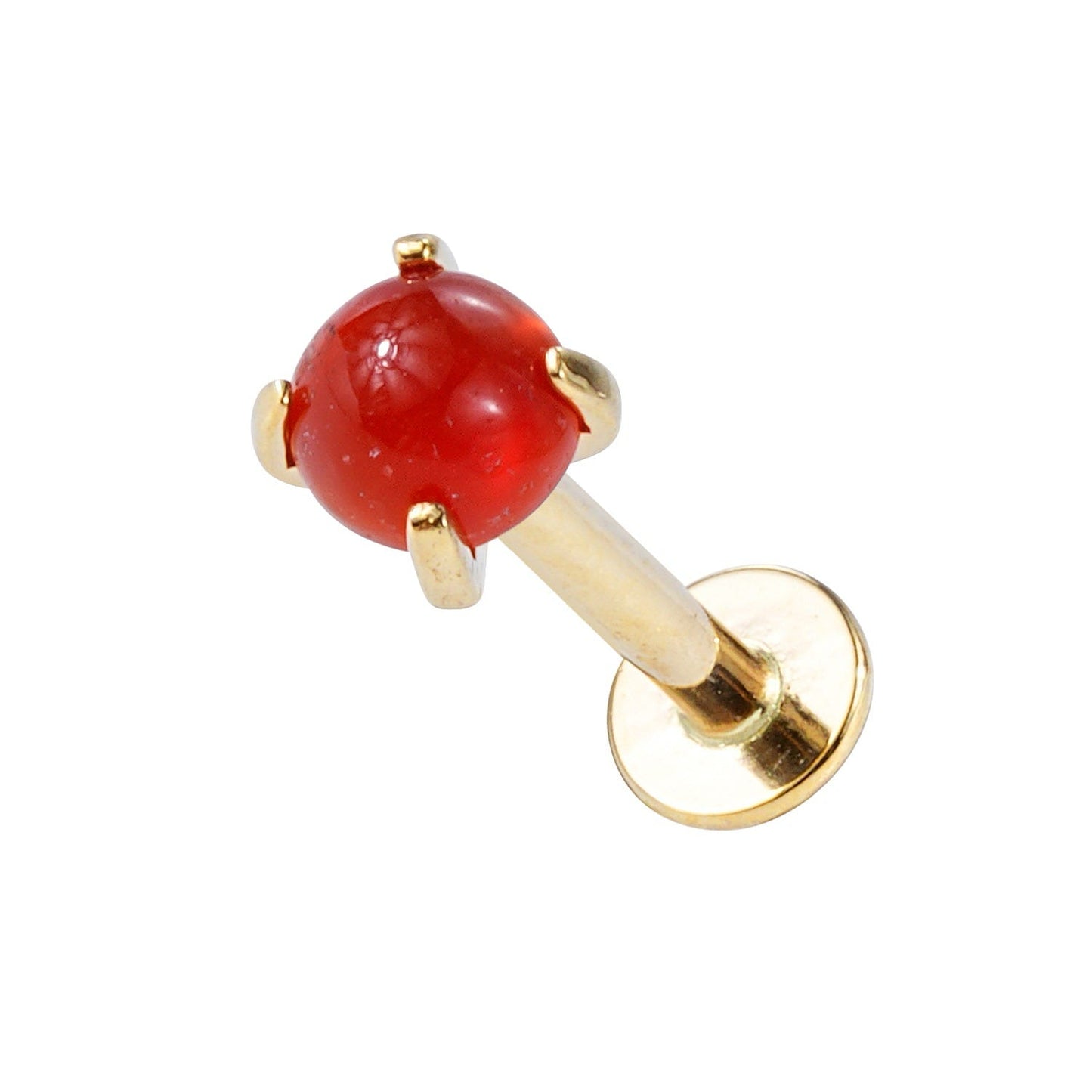 Red Agate - Single Earring