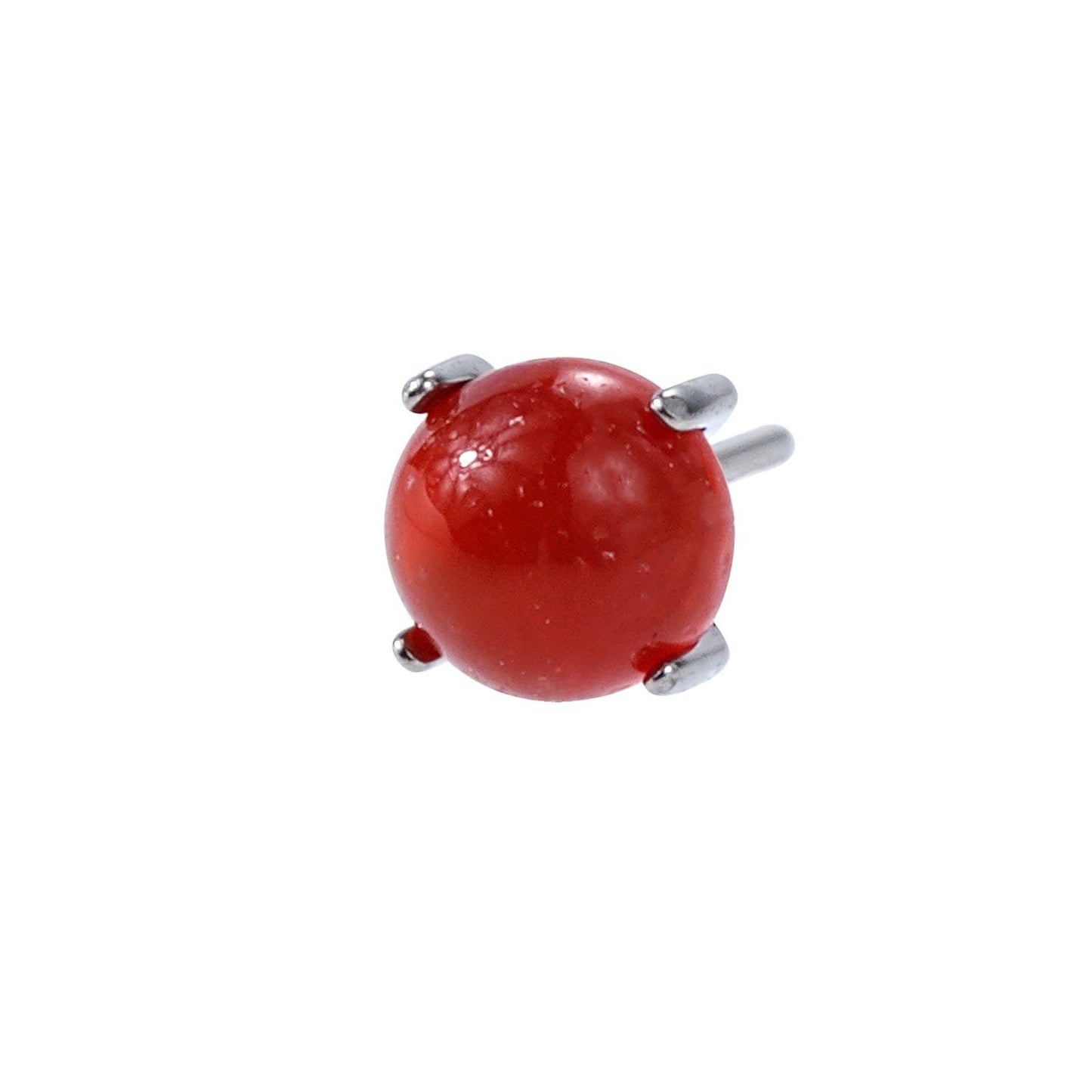 Red Agate - Single Earring