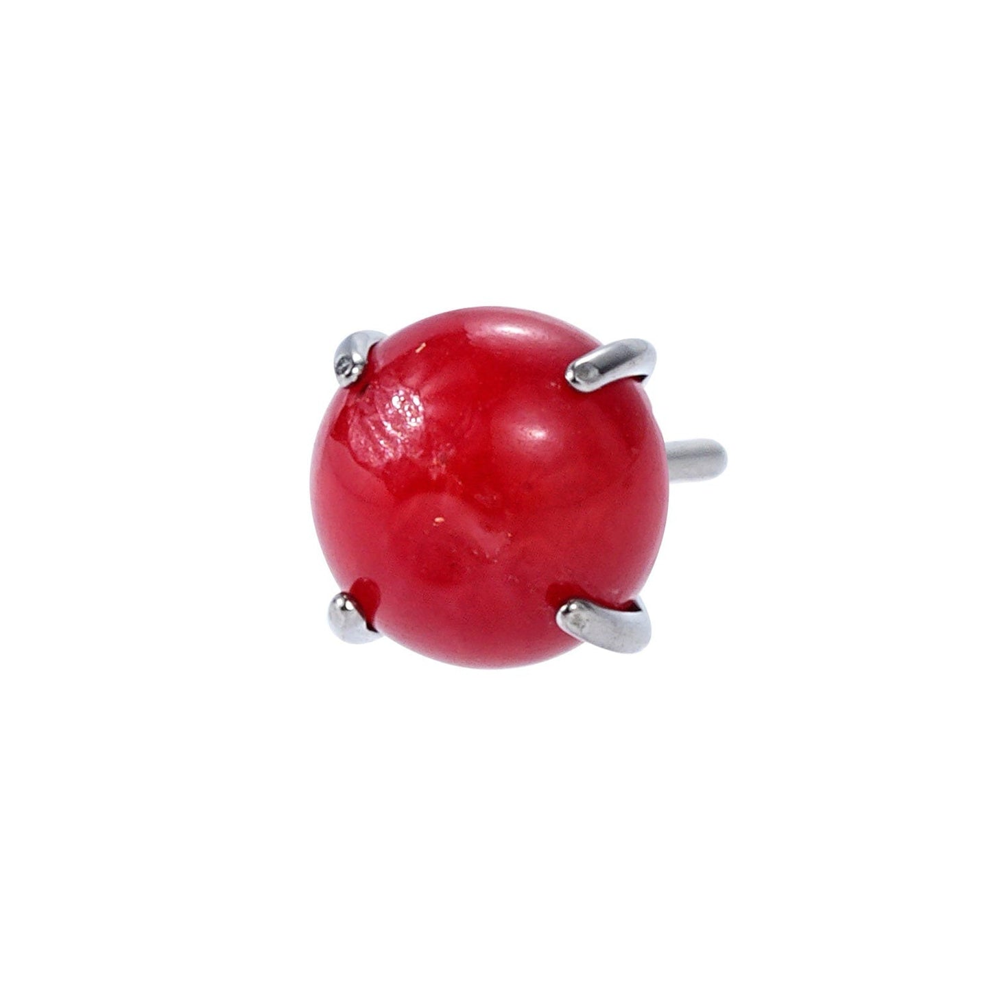 Red Coral - Single Earring