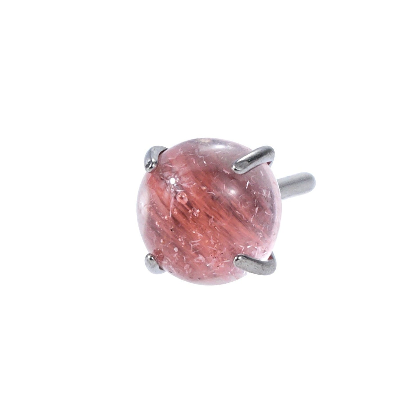 Cherry Quartz - Single Earring