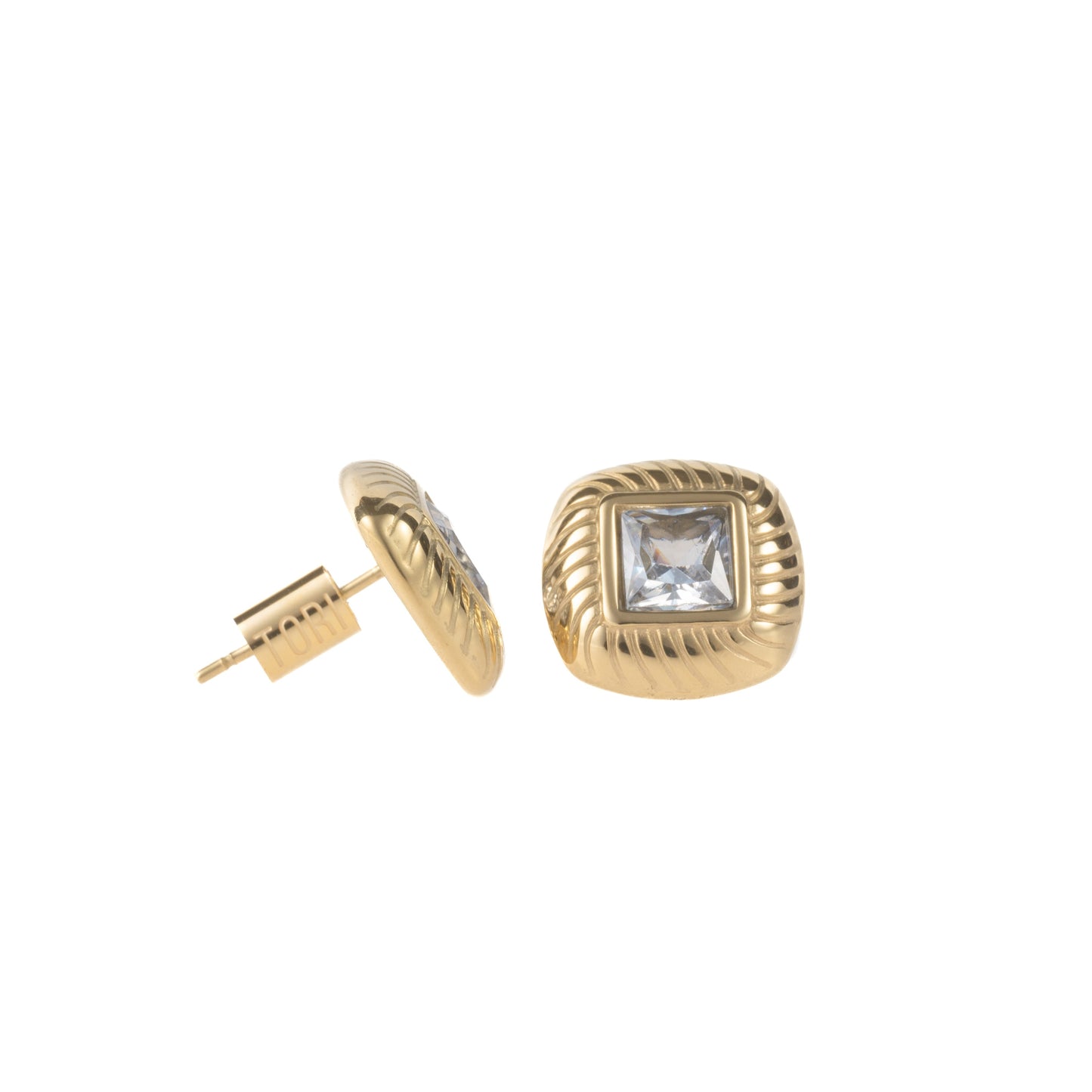 "Diana" in Gold Plated – Sold as a Pair or Individually