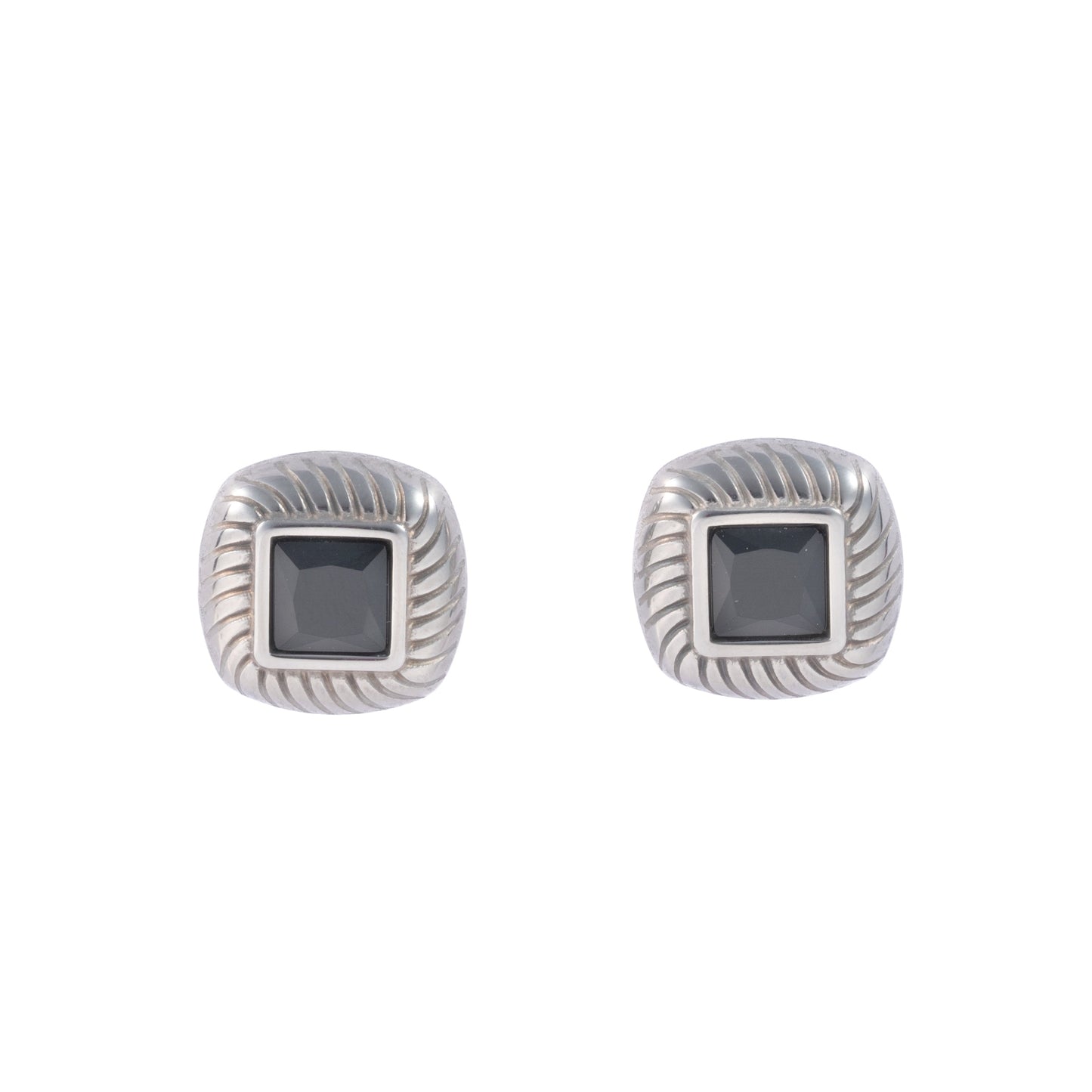 "Diana" Black in Stainless Steel – Sold as a Pair or Individually
