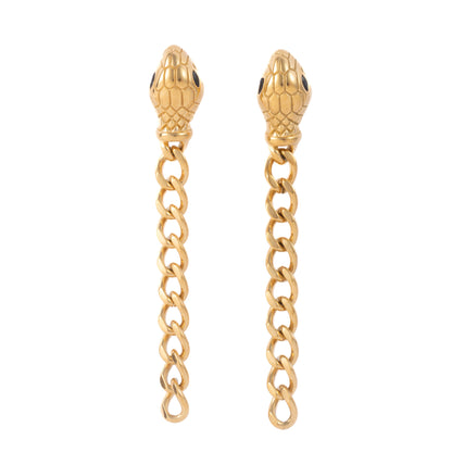 "Lex" Black in Gold Plated – Sold as a Pair or Individually