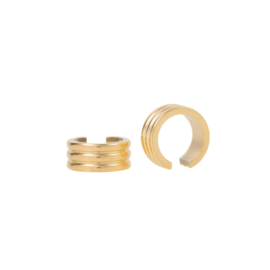 "CJ" in Gold Plated – Sold Individually