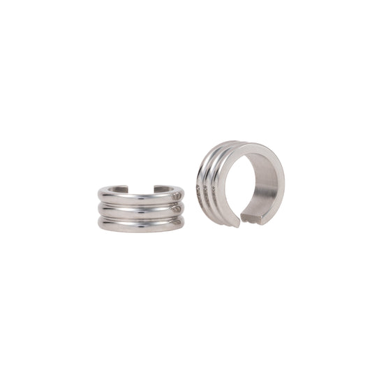 "CJ" in Stainless Steel – Sold Individually