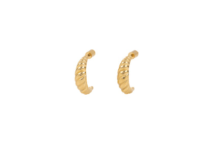 "Gaia" in Gold Plated – Sold as a Pair or Individually