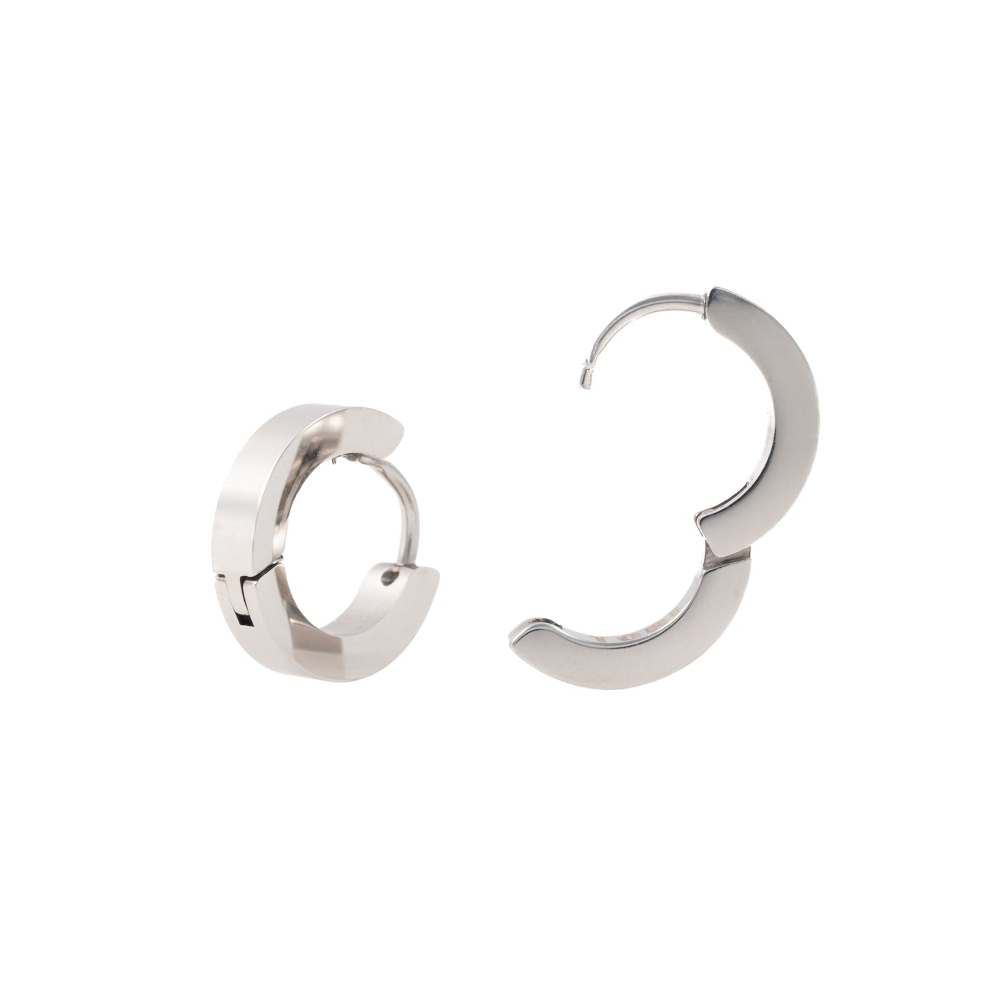 "Theresa" 4mm Thickness in Stainless Steel – Sold as a Pair or Individually