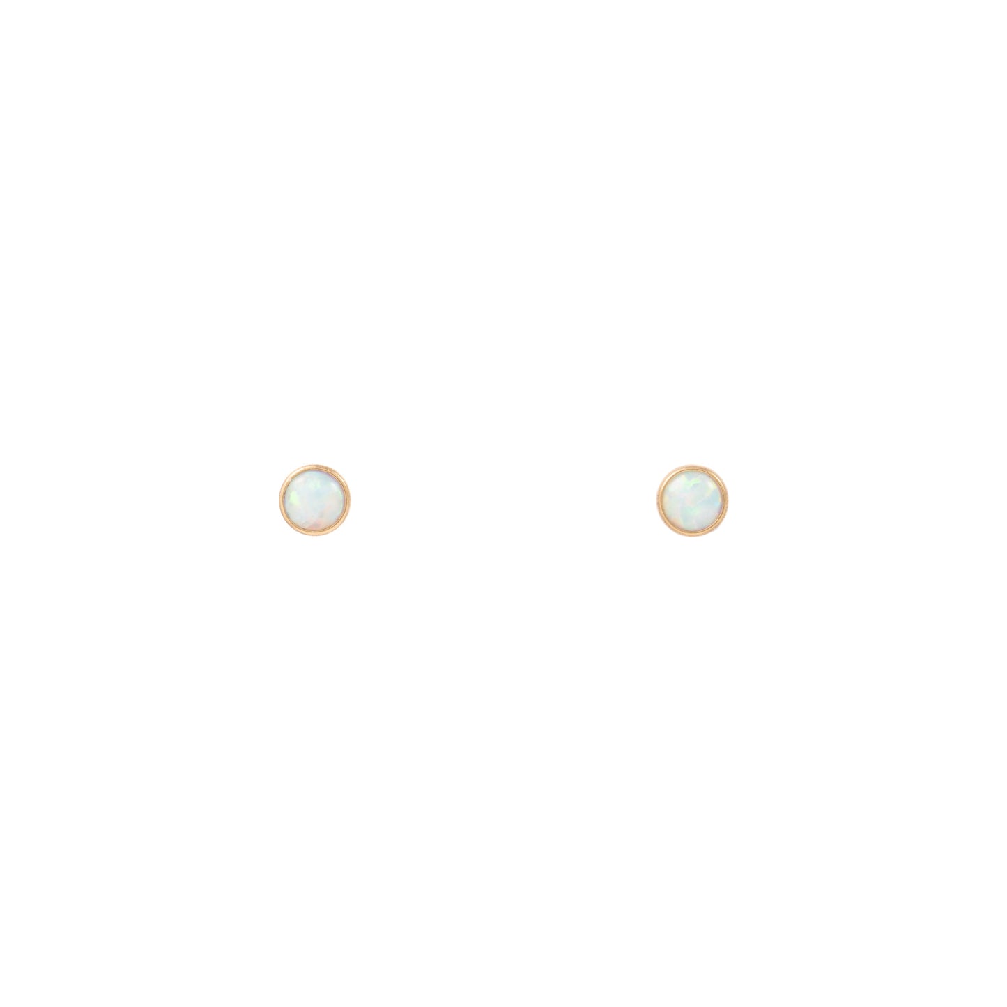 "Mikaela" Opal in Gold Plated – Sold as a Pair or Individually