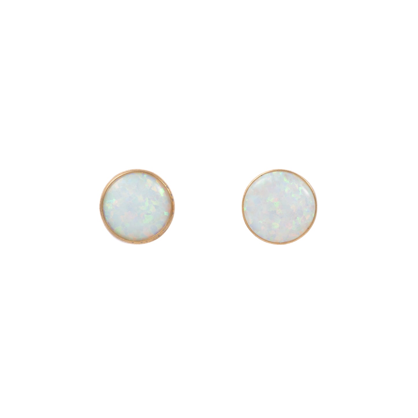 "Mikaela" Opal in Gold Plated – Sold as a Pair or Individually