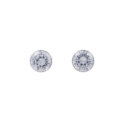 "Mikaela" in Stainless Steel – Sold as a Pair or Individually