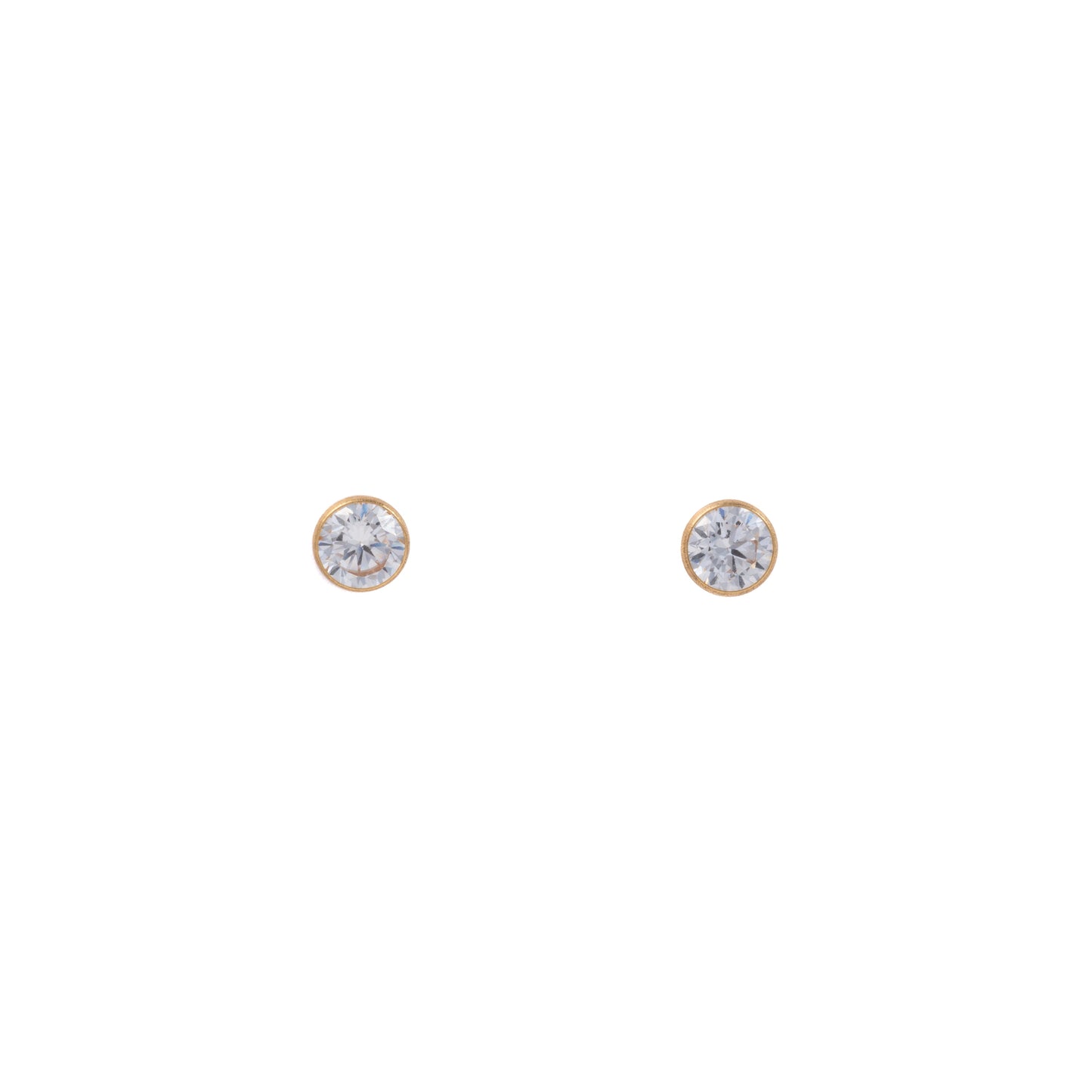 "Mikaela" in Gold Plated – Sold as a Pair or Individually