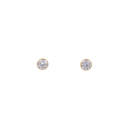 "Mikaela" in Gold Plated – Sold as a Pair or Individually