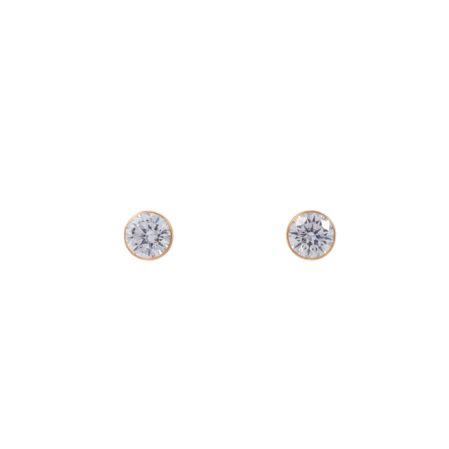 "Mikaela" in Gold Plated – Sold as a Pair or Individually