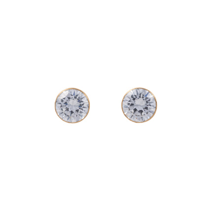 "Mikaela" in Gold Plated – Sold as a Pair or Individually