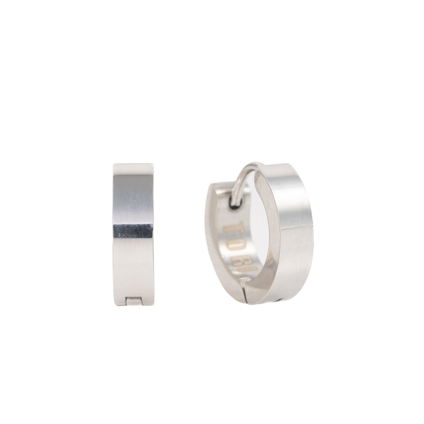 "Theresa" 4mm Thickness in Stainless Steel – Sold as a Pair or Individually