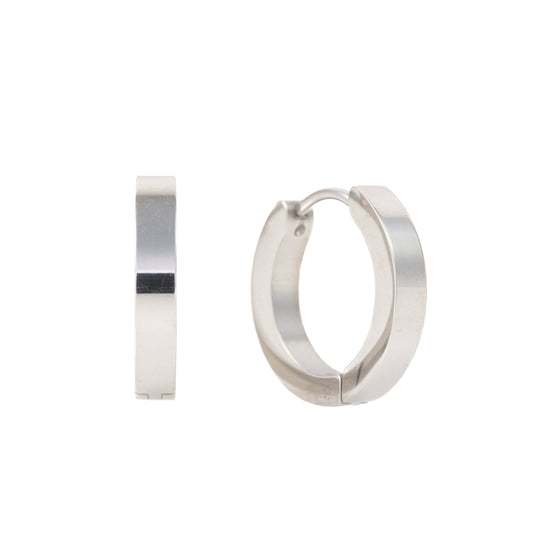"Theresa" 3mm Thickness in Stainless Steel – Sold as a Pair or Individually