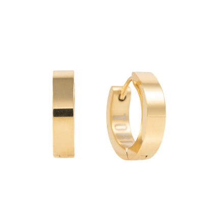 "Theresa" 4mm Thickness in Gold Plated – Sold as a Pair or Individually