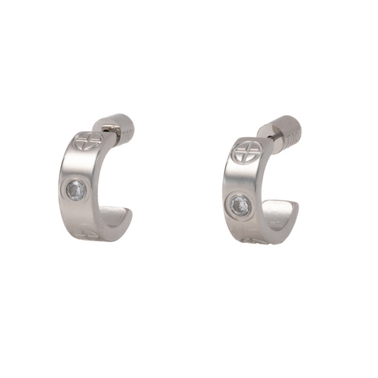 "Emma" in Stainless Steel – Sold as a Pair or Individually