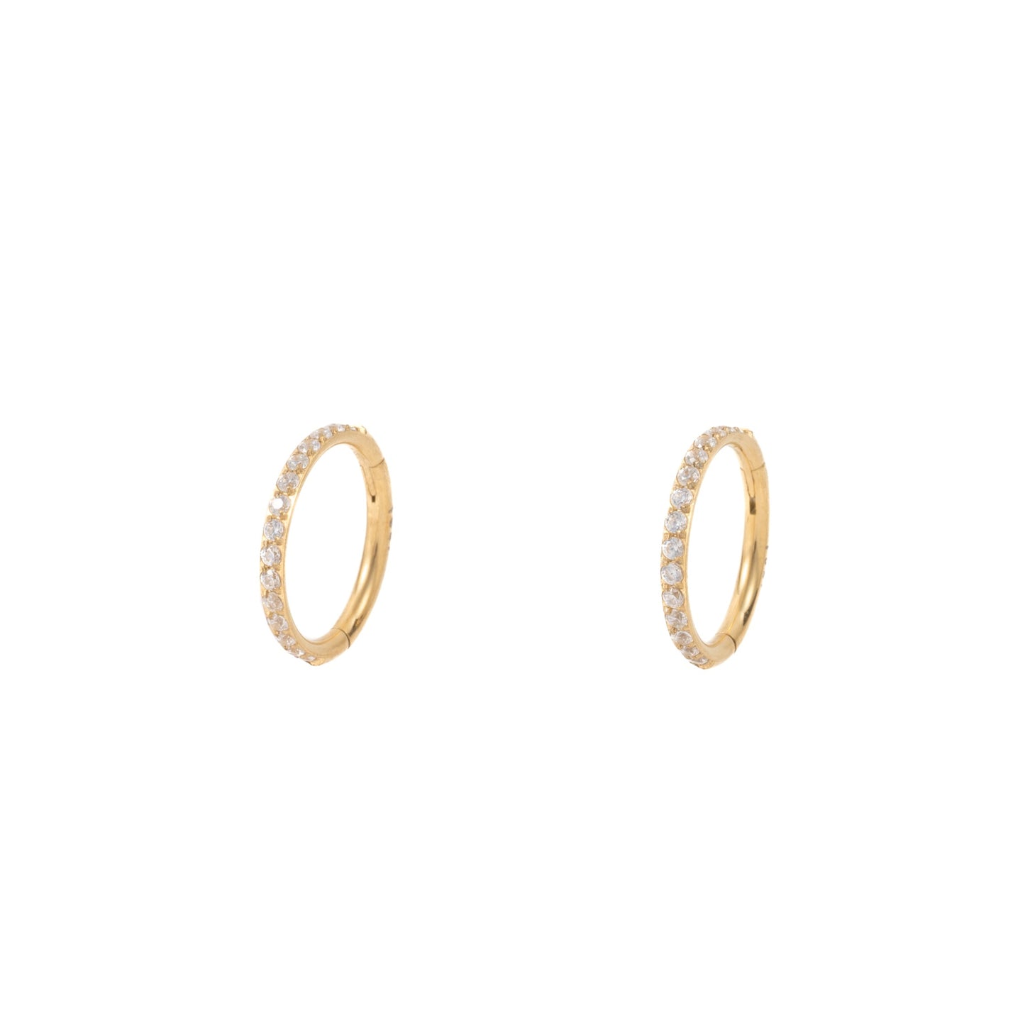 "Valentina" 18G in Gold Plated – Sold as a Pair or Individually