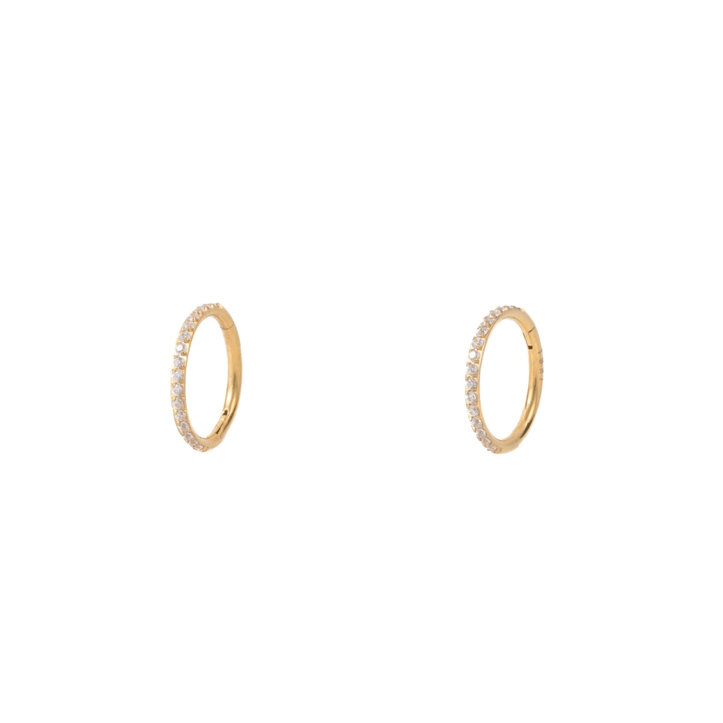 "Valentina" 18G in Gold Plated – Sold as a Pair or Individually