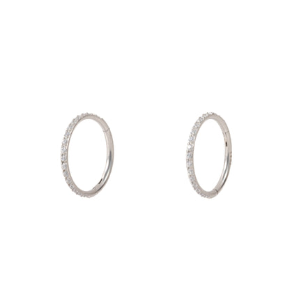 "Valentina" 18G in Stainless Steel – Sold as a Pair or Individually