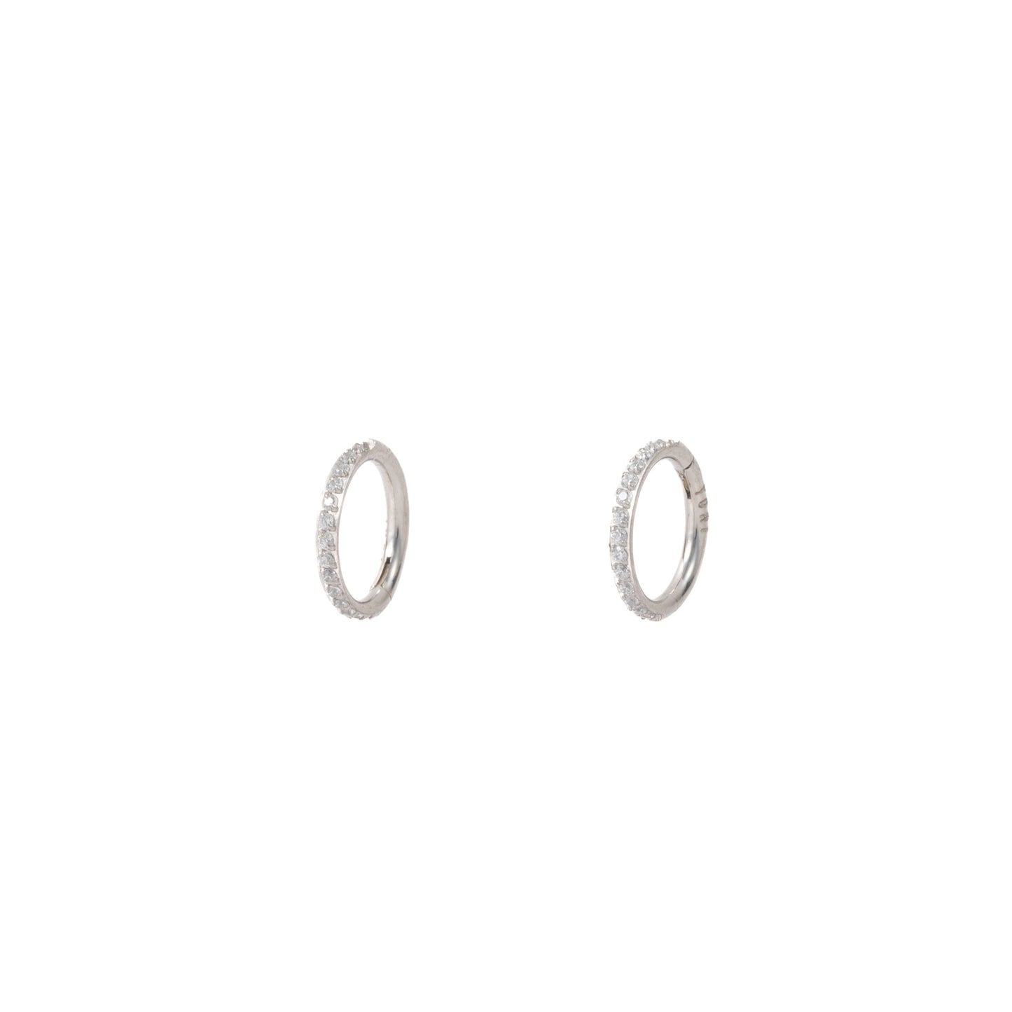 "Valentina" 20G in Stainless Steel – Sold as a Pair or Individually