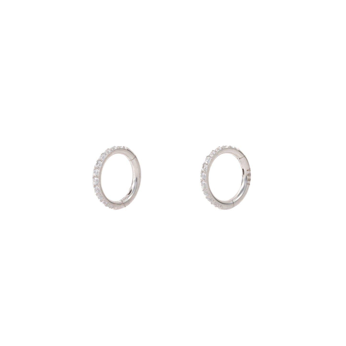 "Valentina" 20G in Stainless Steel – Sold as a Pair or Individually
