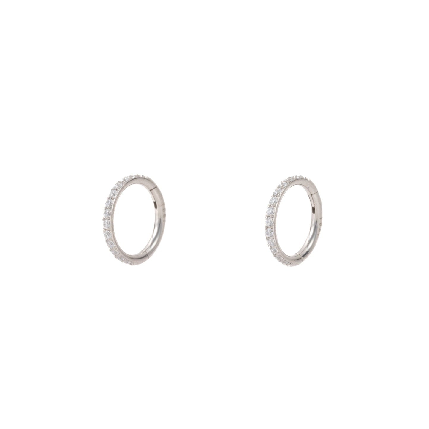 "Valentina" 20G in Stainless Steel – Sold as a Pair or Individually