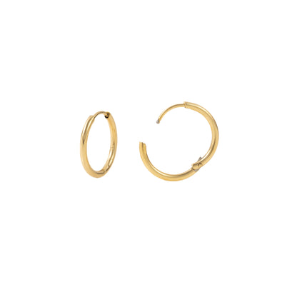 "Victoria" 1.5mm thickness in Gold Plated – Sold as a Pair or Individually