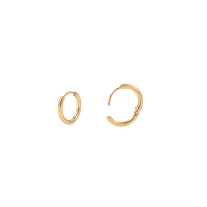 "Victoria" 1.5mm thickness in Gold Plated – Sold as a Pair or Individually