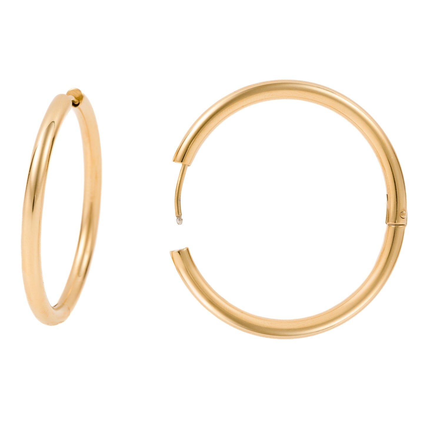 "Victoria" 3mm thickness in Gold Plated – Sold as a Pair or Individually