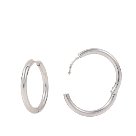 "Victoria" 2.5mm thickness in Stainless Steel – Sold as a Pair or Individually